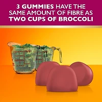 Supplément gélifié Metamucil Fibre + métabolisme pour la santé digestive, origine végétale, sans sucre ajouté, saveur de baies et d’agrumes, 72 gélifiés