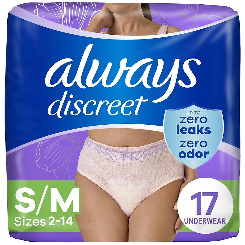 Culottes d’incontinence et de post-partum pour adultes, protègent jusqu’à 100% contre les fuites urinaires, pour femmes, taille P/M