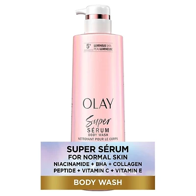 Super Serum Body Wash for Normal Skin, Serum Complex for Luminous Skin