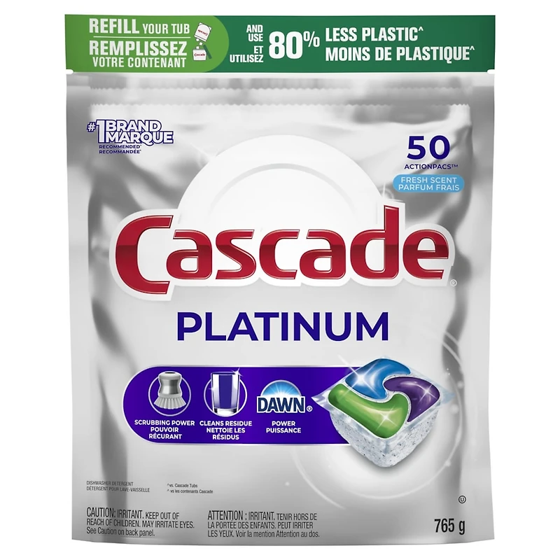 Sachets pour lave-vaisselle Platinum