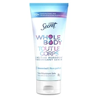 Whole Body Aluminum Free Deodorant Invisible Cream Unscented