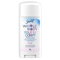 Whole Body Stick Aluminum Free Deodorant for Women with notes of Fresh Lilac Waterlily
