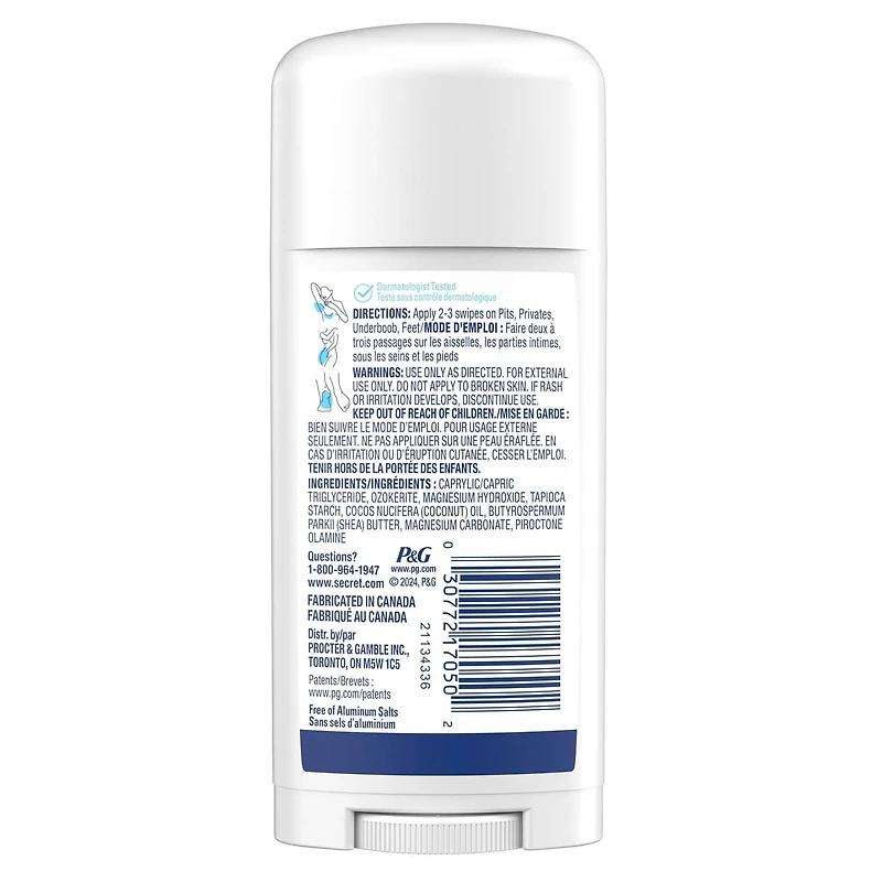 Whole Body Stick Aluminum Free Deodorant for Women Unscented