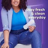 Protège-dessous quotidiens Anti-tassement Protection Xtra, longs, non parfumés