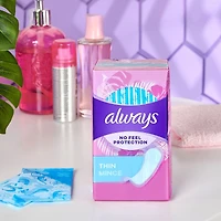 Protège-dessous quotidiens Thin protection imperceptible, degré d’absorption régulier, non parfumés