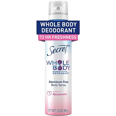 Whold Body Spray, Rose