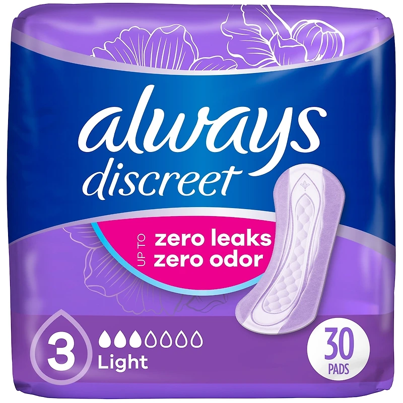 Incontinence Panty Liners for Bladder Leaks, 2, Very Light Absorbency, 48 CT