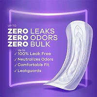 Adult Incontinence Pads for Women, Light Absorbency, Regular Length, Postpartum Pads, 30 CT