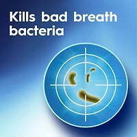 3D White Fresh Whitening Mouthwash/Mouth Rinse, Prevents Surface Stains, Kills Millions of Bad Breath Germs, Alcohol-Free