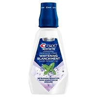 3D White Peroxide-Free Mouthwash/Mouth Rinse, Great Tasting Whitening Guaranteed, Alcohol-Free, Clean Mint Flavor, 1 L