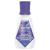 Rince-bouche 3DWhite Brillance Prévention des taches, Prévention des taches pendant 12heures, sans alcool, 473mL