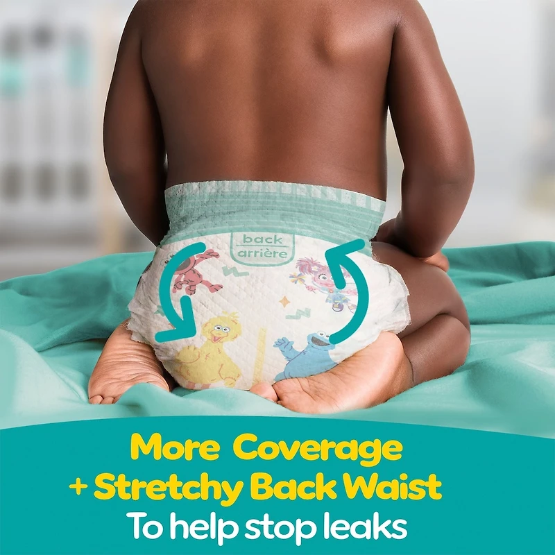 Baby Dry Ultra Diapers, 4 (22-37 lbs), 102 Count, Absorbent Disposable Diapers