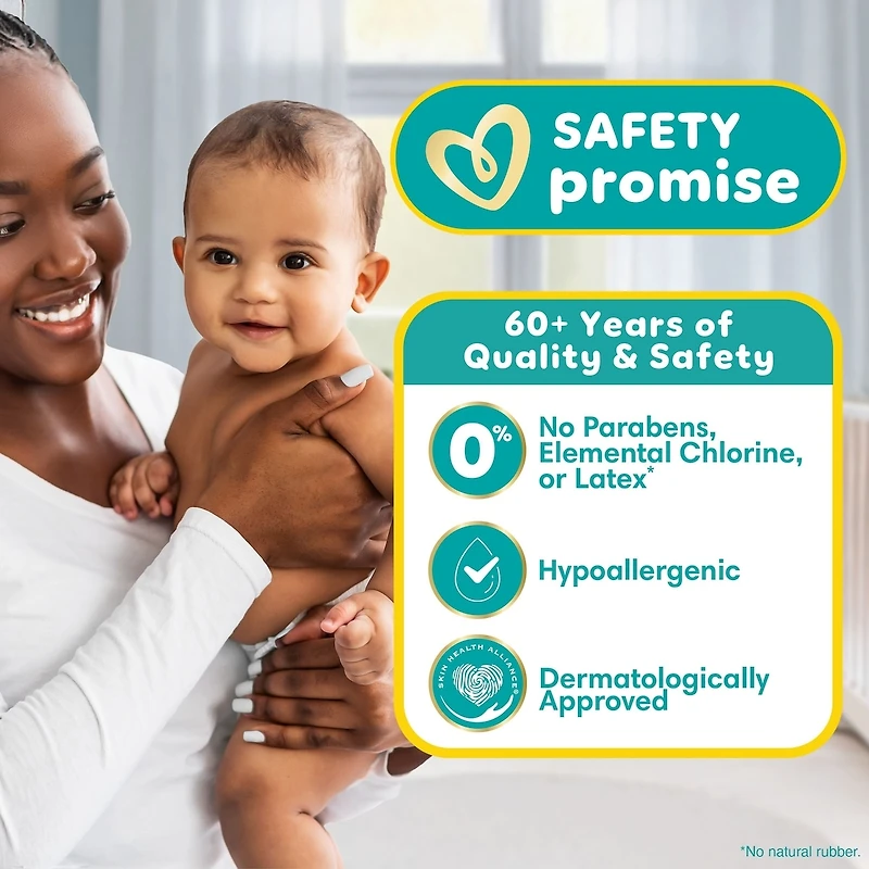 Baby Dry Ultra Diapers, 4 (22-37 lbs), 102 Count, Absorbent Disposable Diapers