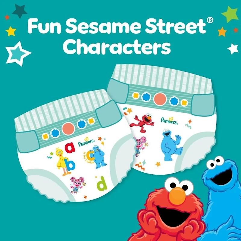 Baby Dry Ultra Diapers, 4 (22-37 lbs), 102 Count, Absorbent Disposable Diapers