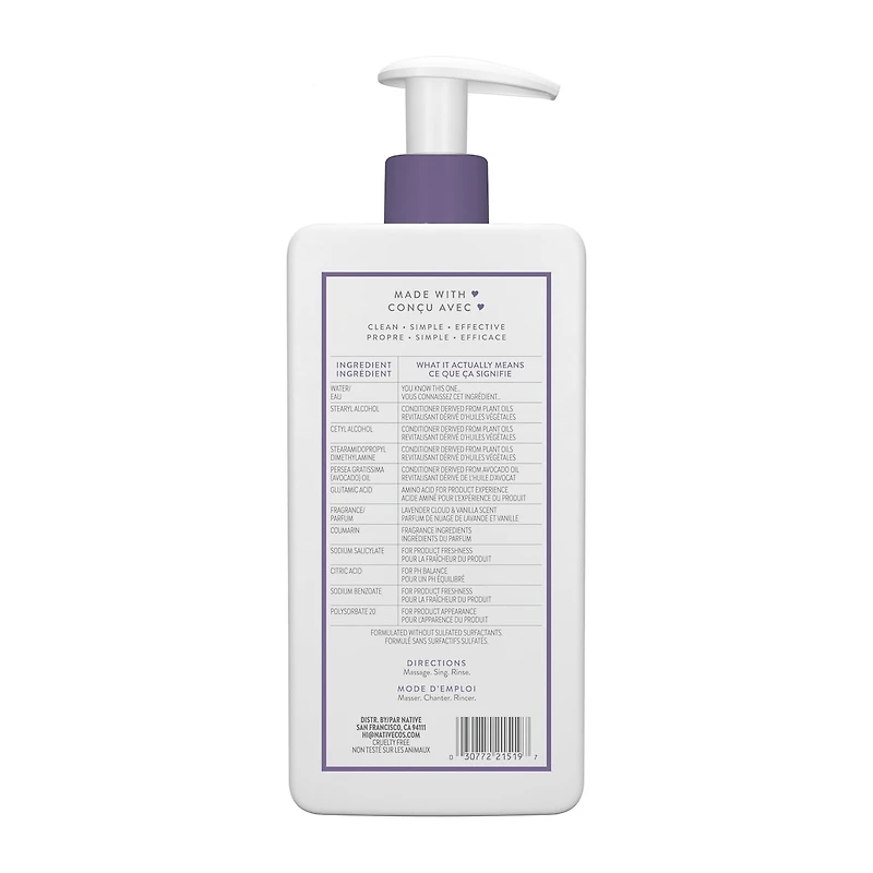 Lavendar Cloud & Vanilla Scalp Refreshing Conditioner