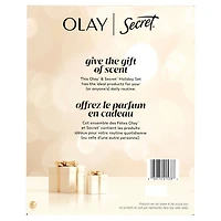 Sparkle and Shine Whole Body Gift Set with Aluminum Free Deodorant, Deodorant Spray, and Body Wash