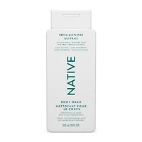 Limited Edition Native Body Wash, Fresh Mistletoe, Sulfate Free, Paraben Free