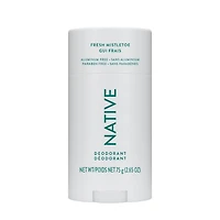Déodorant en bâton, Native, gui frais, sans sulfate ni parabènes