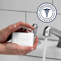 Doux pain de savon, conçu pour toute la famille, formule pure à 99,44 %, agents nettoyants à base de plantes, sans parfums prononcés, parabènes, ni phtalates, parfum Original, 90 g (3,17 oz), 10 unités