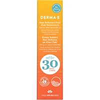 Sun Defense Clear Zinc Sunscreen SPF30 Body
