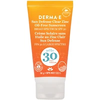 Sun Defense Clear Zinc Oil-Free Sunscreen SPF30 Face