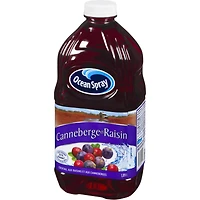 Cocktail canneberge et raisin
