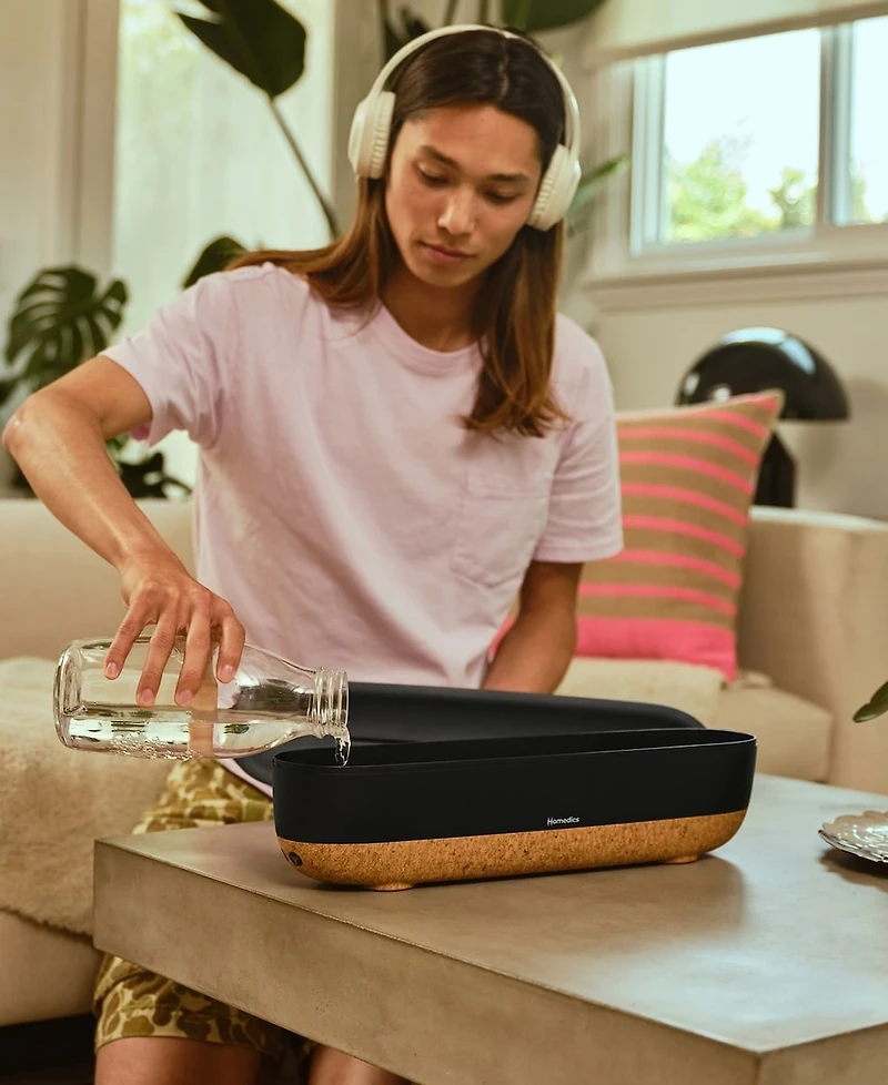 Homedics Humidificateur ultrasonique Fireside