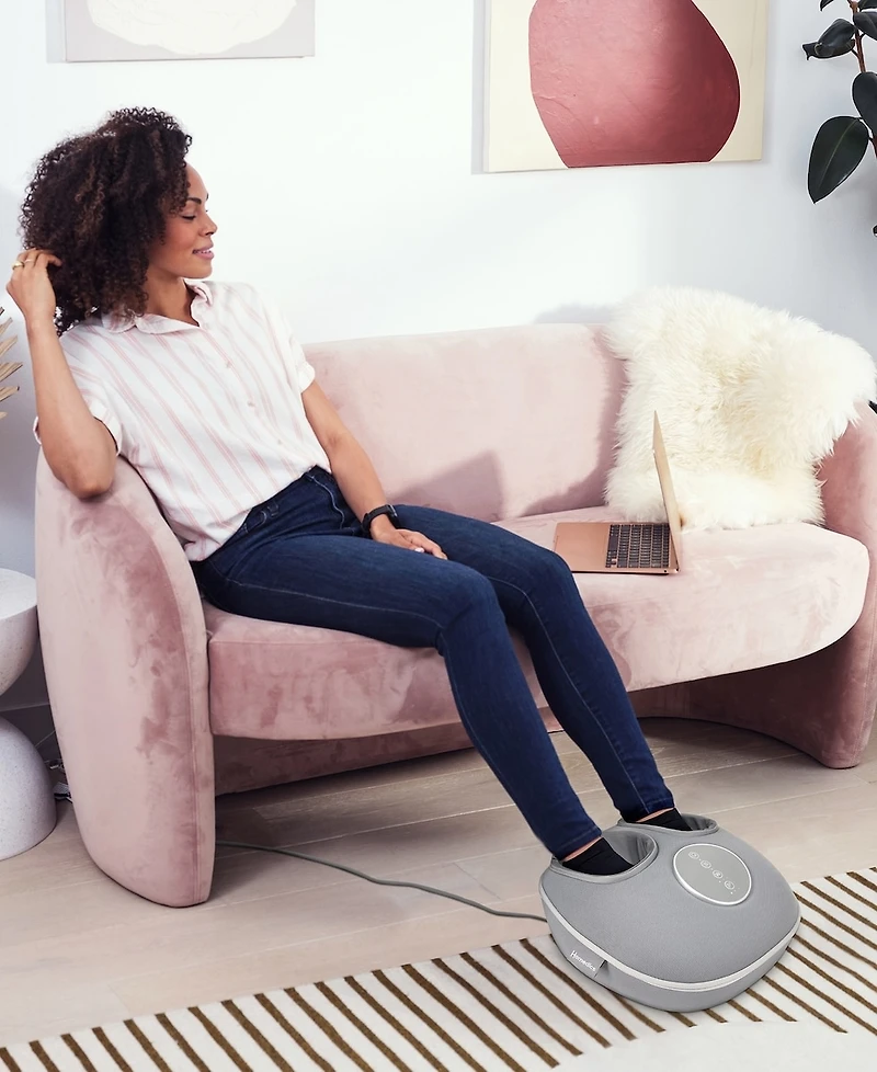 Homedics Shiatsu-Air Deluxe Foot Massager with Heat