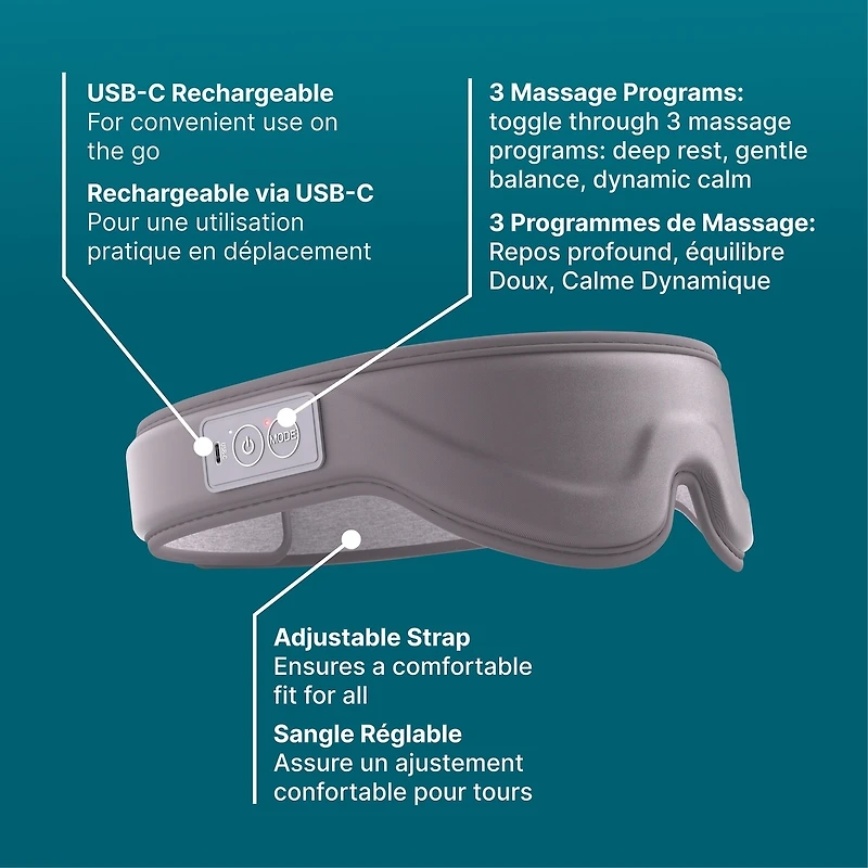 Système de Massage et de Relaxation pour les Yeux