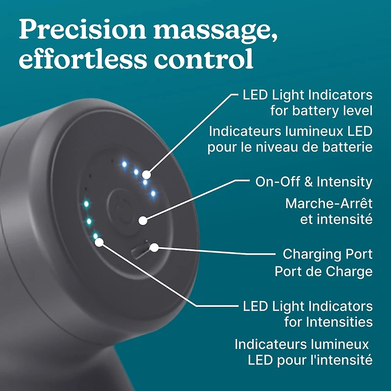 Pistolet de Massage Tissus Profonds à Percussion Select