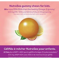 Gélifiés à mâcher NutraSea Oméga-3 pour Enfants