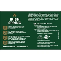 Irish Spring Active Scrub Pain de Savon Désodorisant pour Hommes, 104.7 g, Emballage de 6