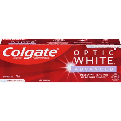 Colgate Optic White Advanced Teeth Whitening Toothpaste
