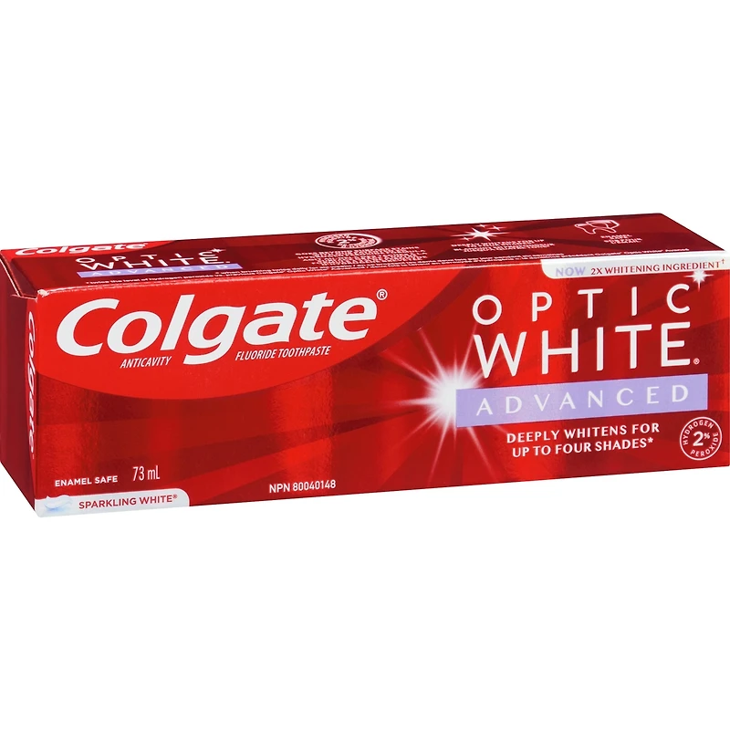 Colgate Optic White Advanced Teeth Whitening Toothpaste