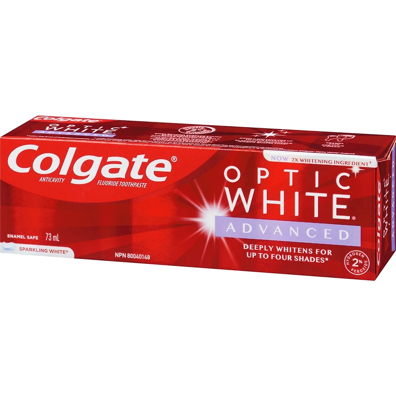 Colgate Optic White Advanced Teeth Whitening Toothpaste