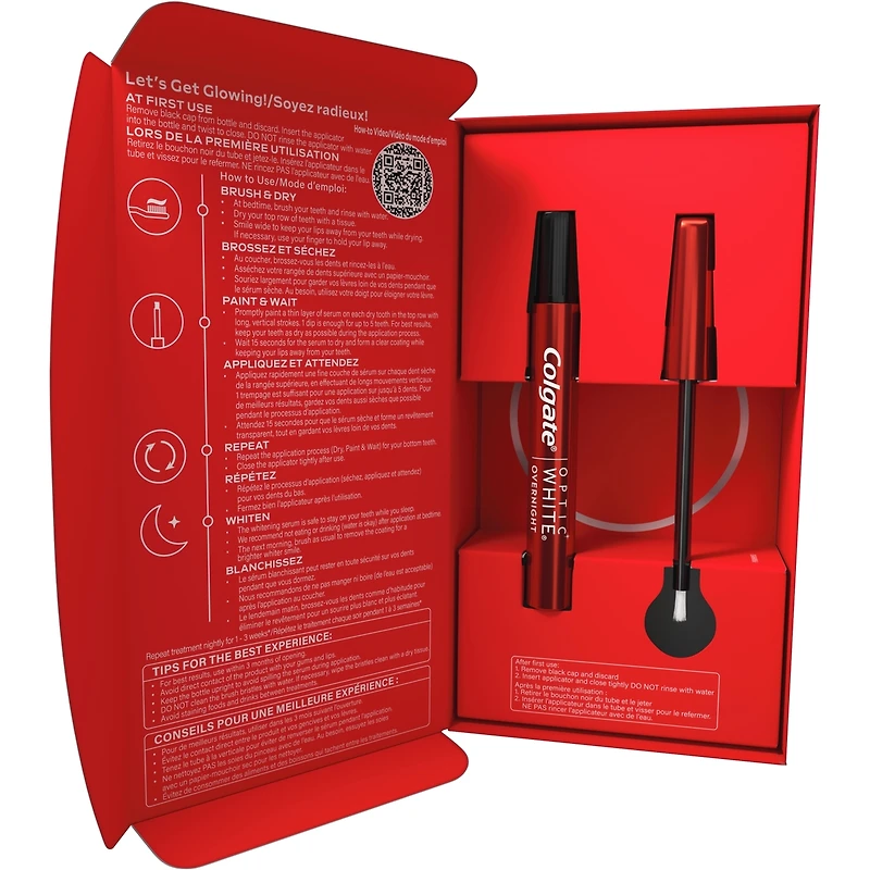 Stylo blanchissant Colgate® Optic White® Overnight