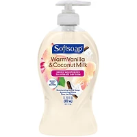 Softsoap Deeply Moisturizing Liquid Hand Soap Pump, Warm Vanilla & Coconut Milk - 332 ML