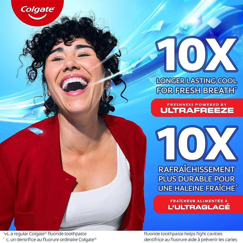 Dentifrice MaxFrais à la menthe et au charbon