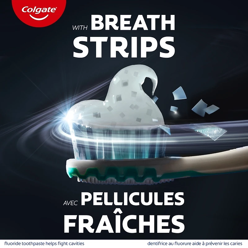 Dentifrice MaxFrais à la menthe et au charbon