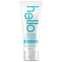 Goodbye Plaque, Hello Whitening Fluoride Free Toothpaste