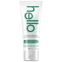 Dentifrice au fluorure naturellement blanchissant Hello - 98 mL