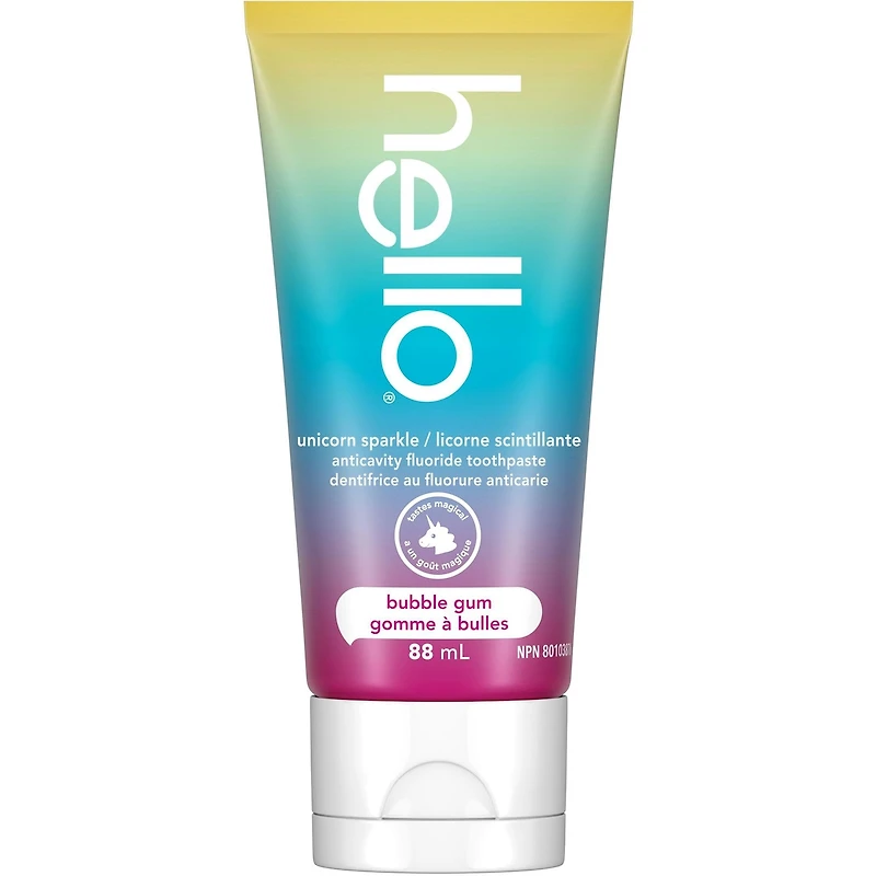 Unicorn Sparkle Kids Toothpaste with Fluoride