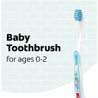 Brosse à dents pour enfants Colgate My First, brosses à dents extra souples pour bébés, paquet de 2