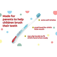 Brosse à dents pour enfants Colgate My First, brosses à dents extra souples pour bébés, paquet de 2