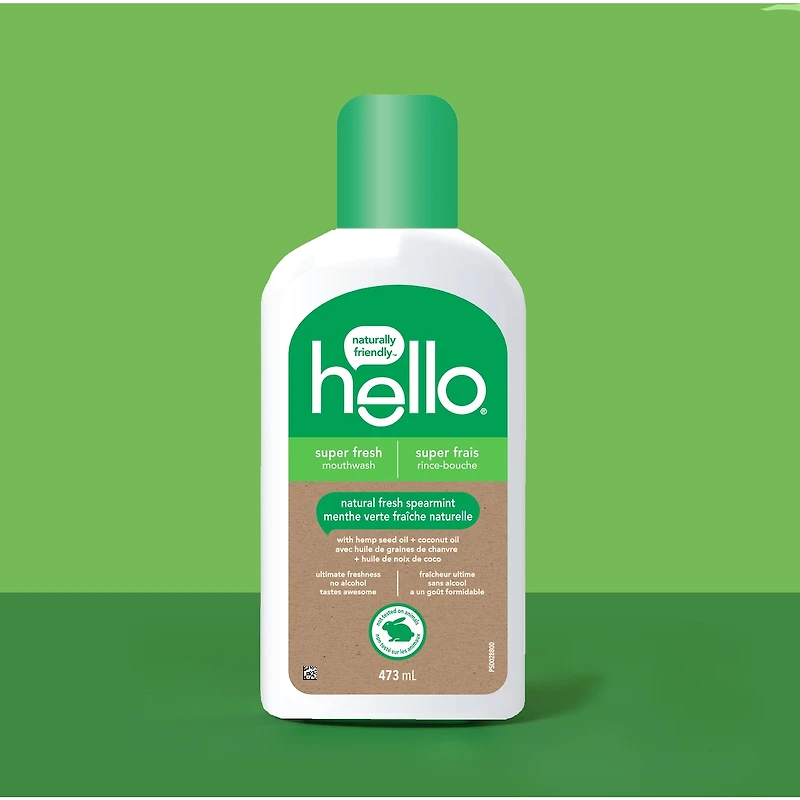 HELLO Super frais rince-bouche 473ml