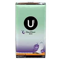 Serviettes maxi de nuit Clean & Secure