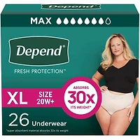 Sous-vêtement d’incontinence Fresh Protection pour femmes, degré d’absorption maximal, TG
