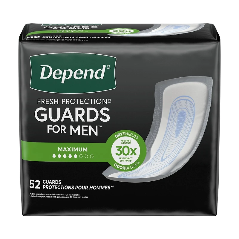 Protections Contre L’Incontinence Pour Hommes, Absorption Maximale