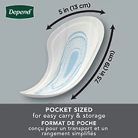 Incontinence Guards for Men, Maximum Absorbency