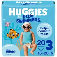 Little Swimmers Swim Diapers, Size 3 Small